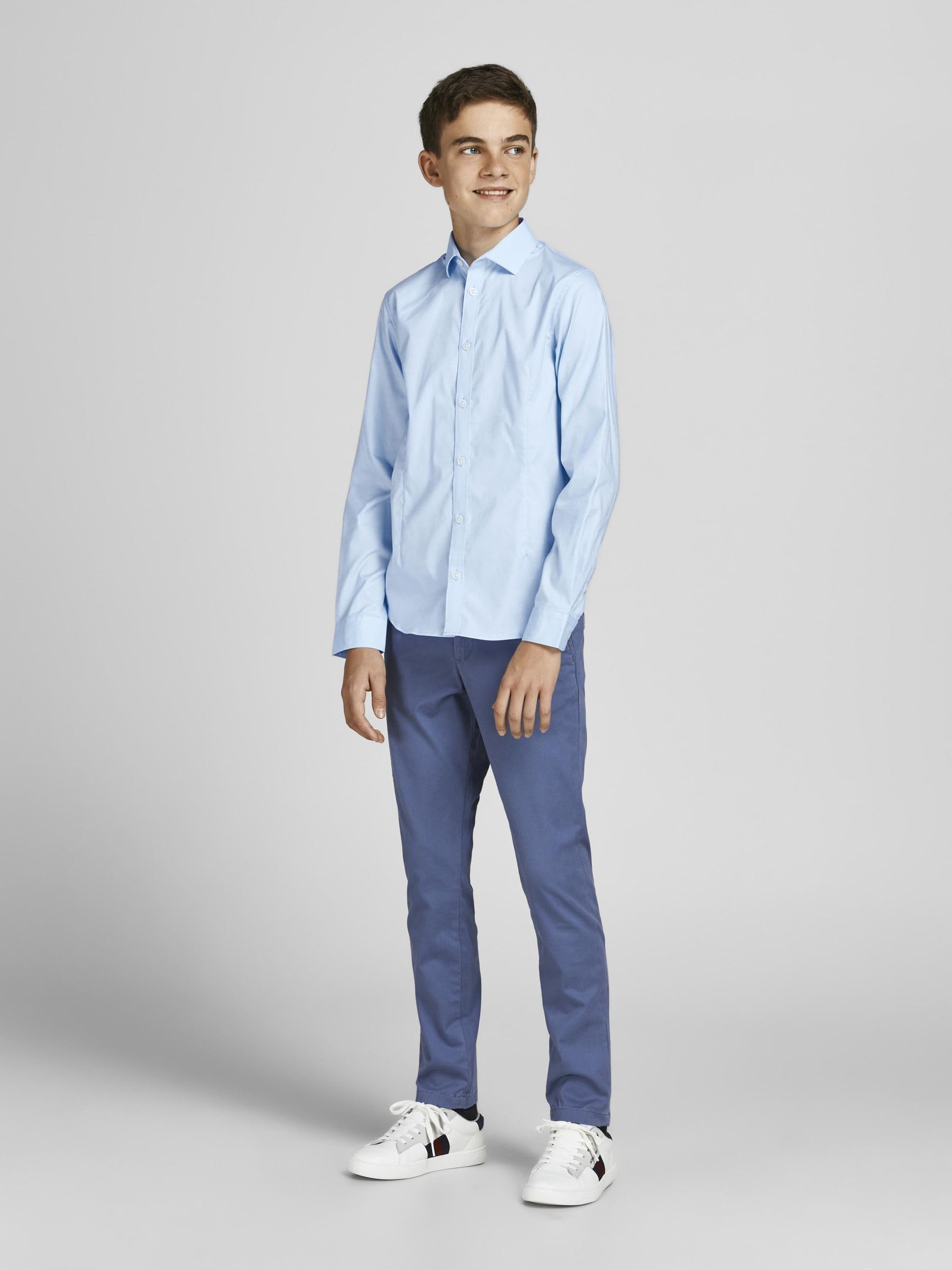 Jack & Jones Jjelinen Camiseta LS Sn Jnr Pantalones Vaqueros Niños