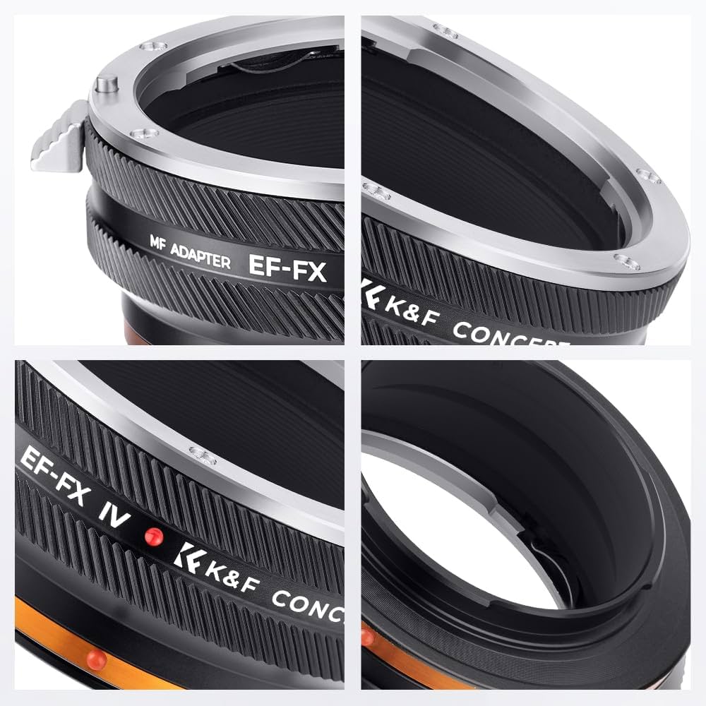Amazon | K&F Concept マウントアダプター EF-FX IV Canon対応