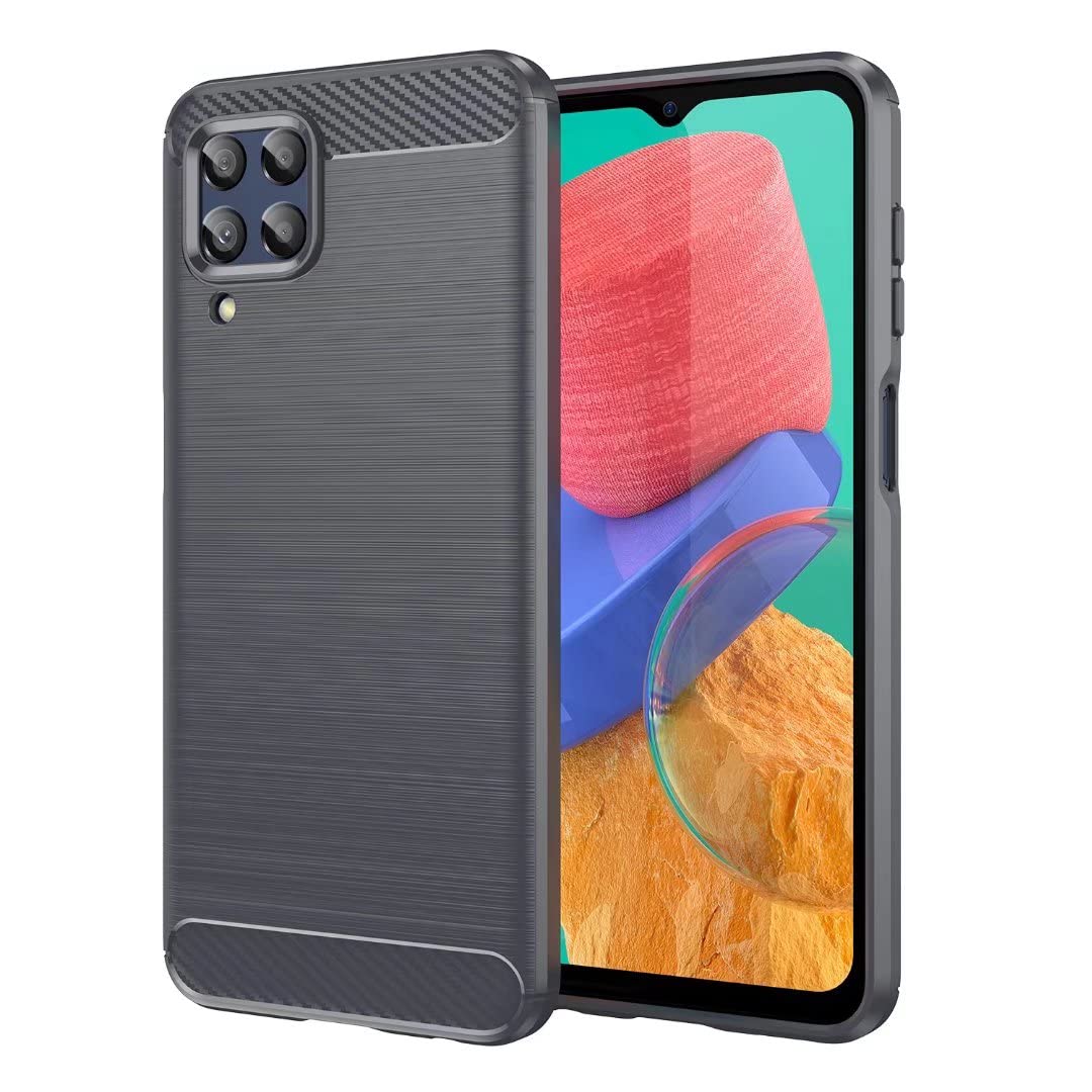 BaiBaiDY Case for Samsung Galaxy M33 5G, Anti Scratch, Slim Shockproof TPU Bumper Cover Flexible Protective, Phone Case for Samsung Galaxy M33 5G.(Gray)