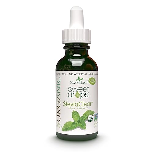 SweetLeaf Edulcorante de stevia steviaclear Organic Sweet Drops 2 onzas