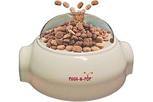 Push N’ Pop Interactive Slow Feeding Dog Food Dispenser