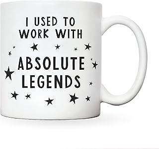 Manta Makes Work Leaving Gifts | I Used to Work with Absolute Legends Mug | Funny Work Gifts | Funny Work Colleague Gifts | Leaving Gifts for Colleagues | Colleague Leaving Gifts