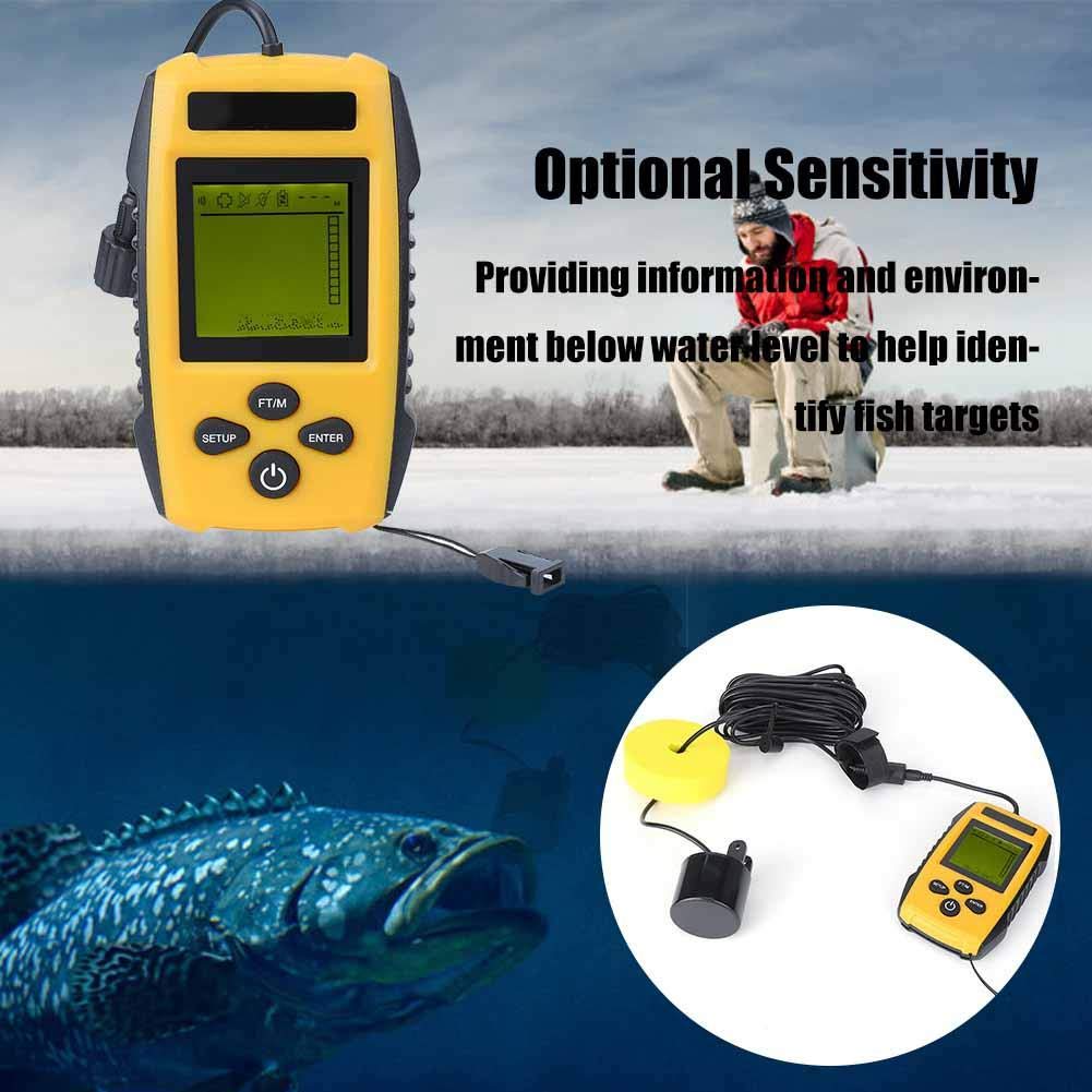 Capteur de sondeur sondeur, sondeur d'écho Portable TL88E sondeur de pêche Poissons s'attaquer capteur de sondeur Accessoire de sondeur pour sondeur de Poisson