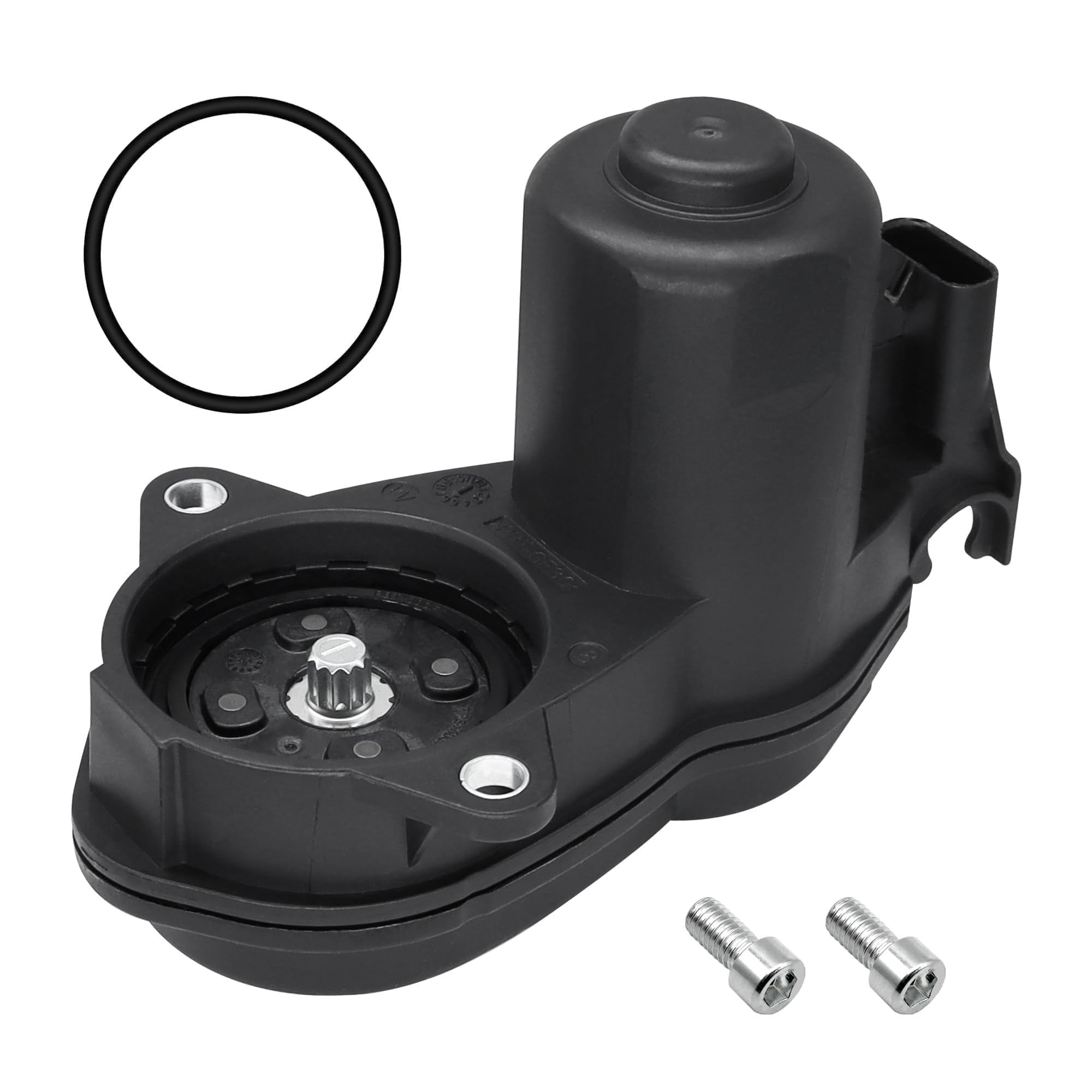 Photo 1 of 1669065401 Parking Brake Actuator Assembly with Screw Sealing Ring Compatible with Mercedes-Benz W166 X166 GL GLE GLS ML 63 250 350 400 450 550 Rear Left/Right Parking Emergency Brake Actuator