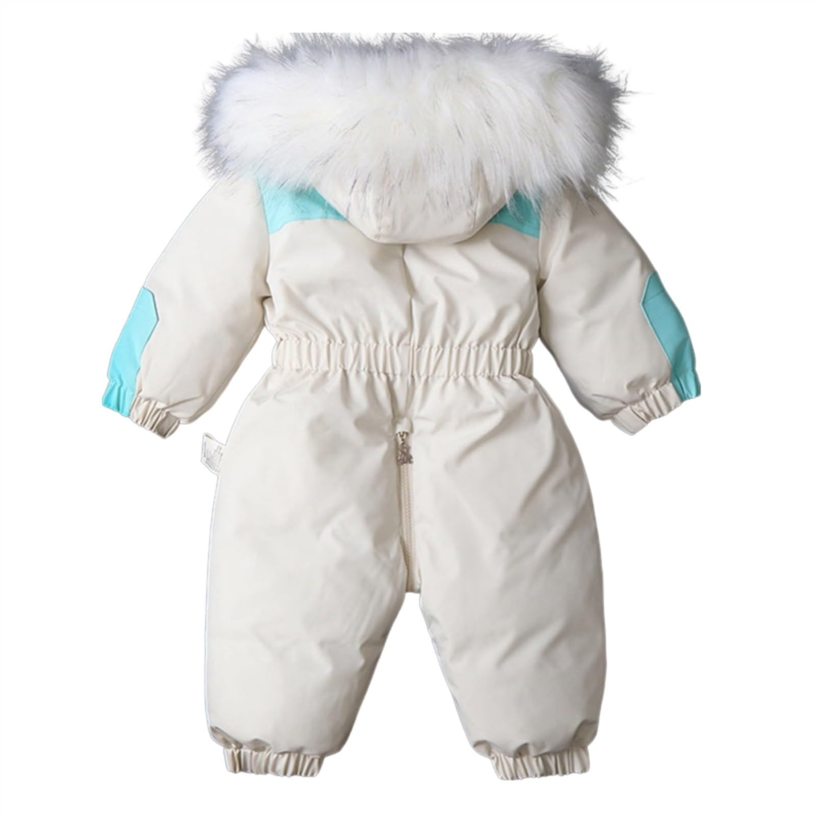 Generisch Traje de esquí para niños pequeños bebé niña invierno trajes de nieve monos trajes de esquí abrigos chaquetas overoles cárdigan bebé niño