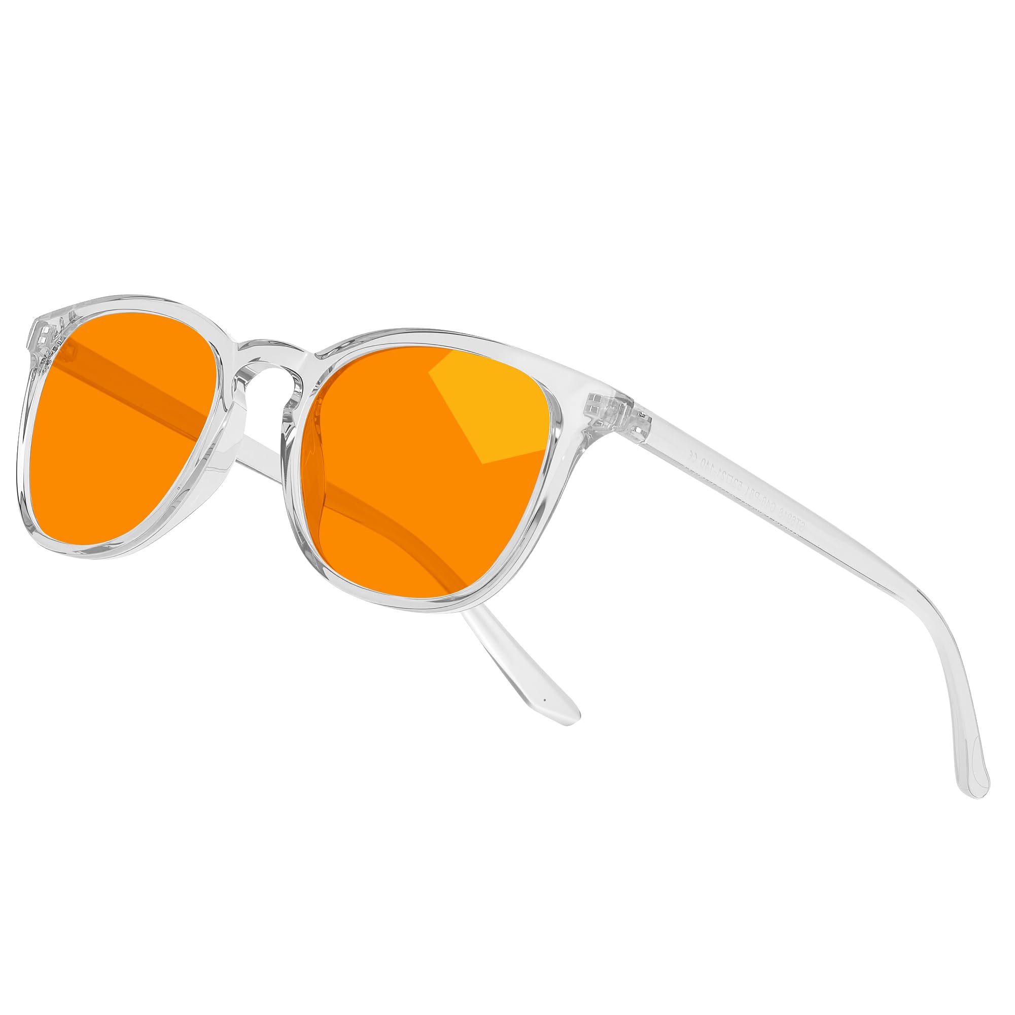 Ymmott Blaulichtfilter Brille ohne Sehstärke - Anti-Blaulicht Gaming & Computerbrille für Damen & Herren, UV400 Blaufilter Brille Augenbelastung Ermüdung beim Bildschirmarbeiten