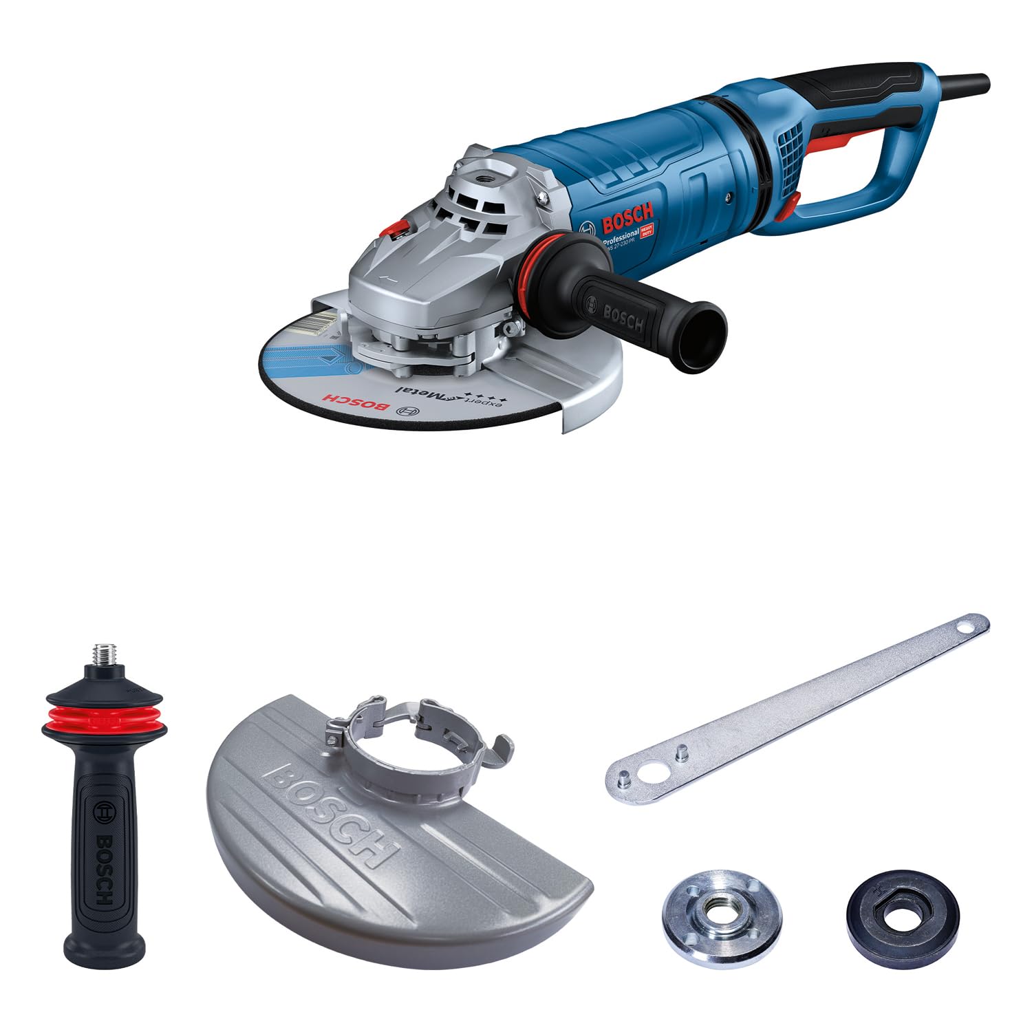 Winkelschleifer GWS 27-230 PR Professional (blau, 2.700 Watt)