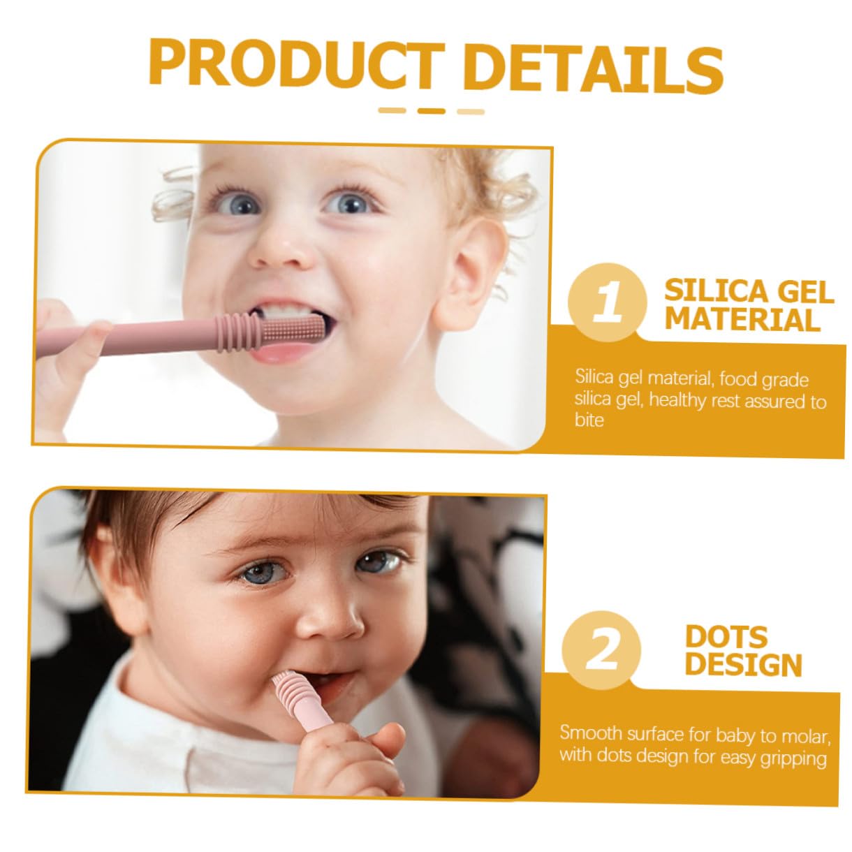 POPETPOP Tubo Dentizione Forato 6 Pezzi in Silicone, Gioco Masticabile | Straws per Eruzione Dentale, Confezione da 6, per Ragazzo Ragazza e Adulti, Regalo Compleanno o Shower