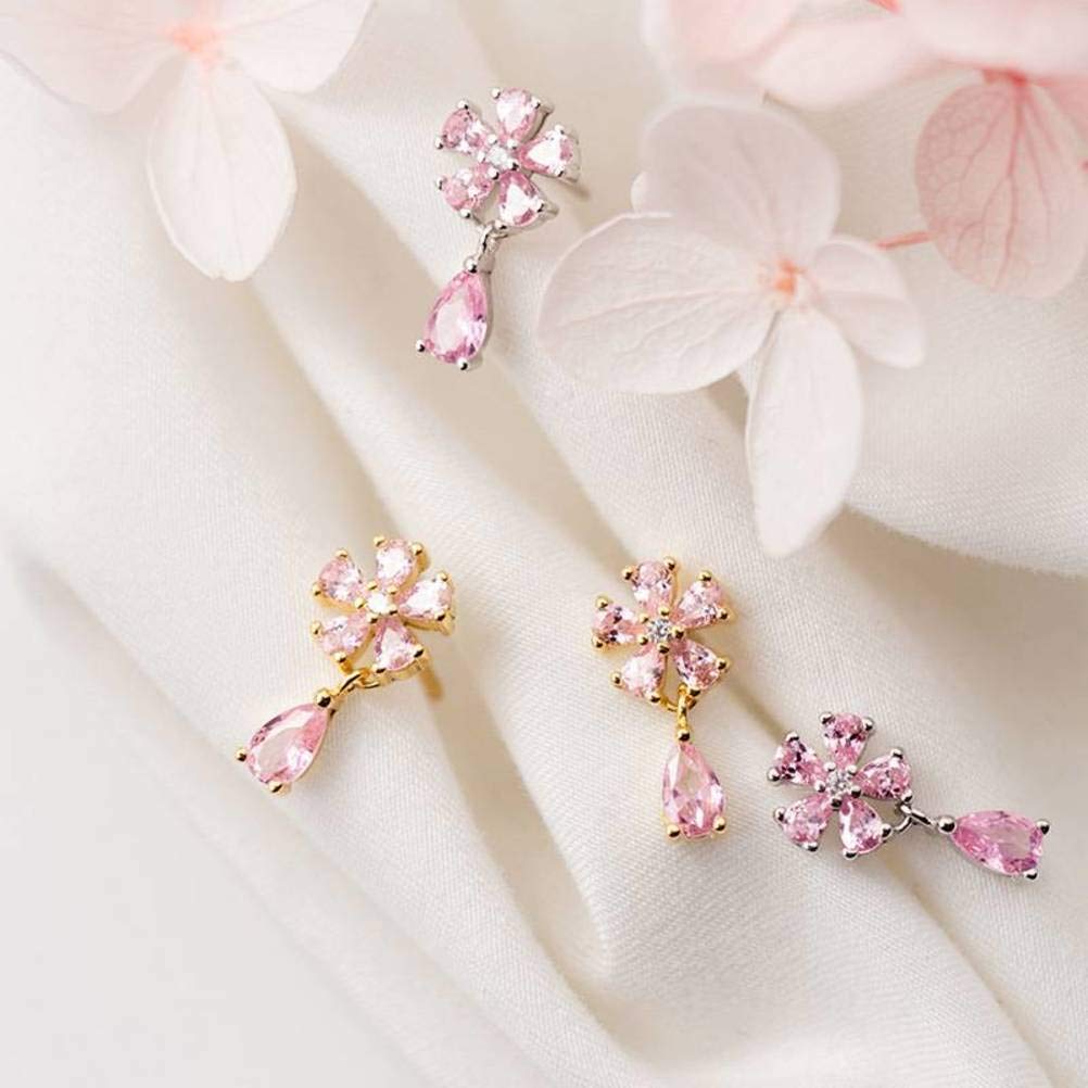 QTANZIQI do eleganckich damskich kolczyków z diamentami S925