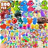 800Pcs Party Favors for Kids 6-12, Fidget Toys Bulk for Adults, Treasure Box Toys for Classroom Prizes, Goodie Bag Fillers, Prize Box for Boys Girls, Pinata Stuffers