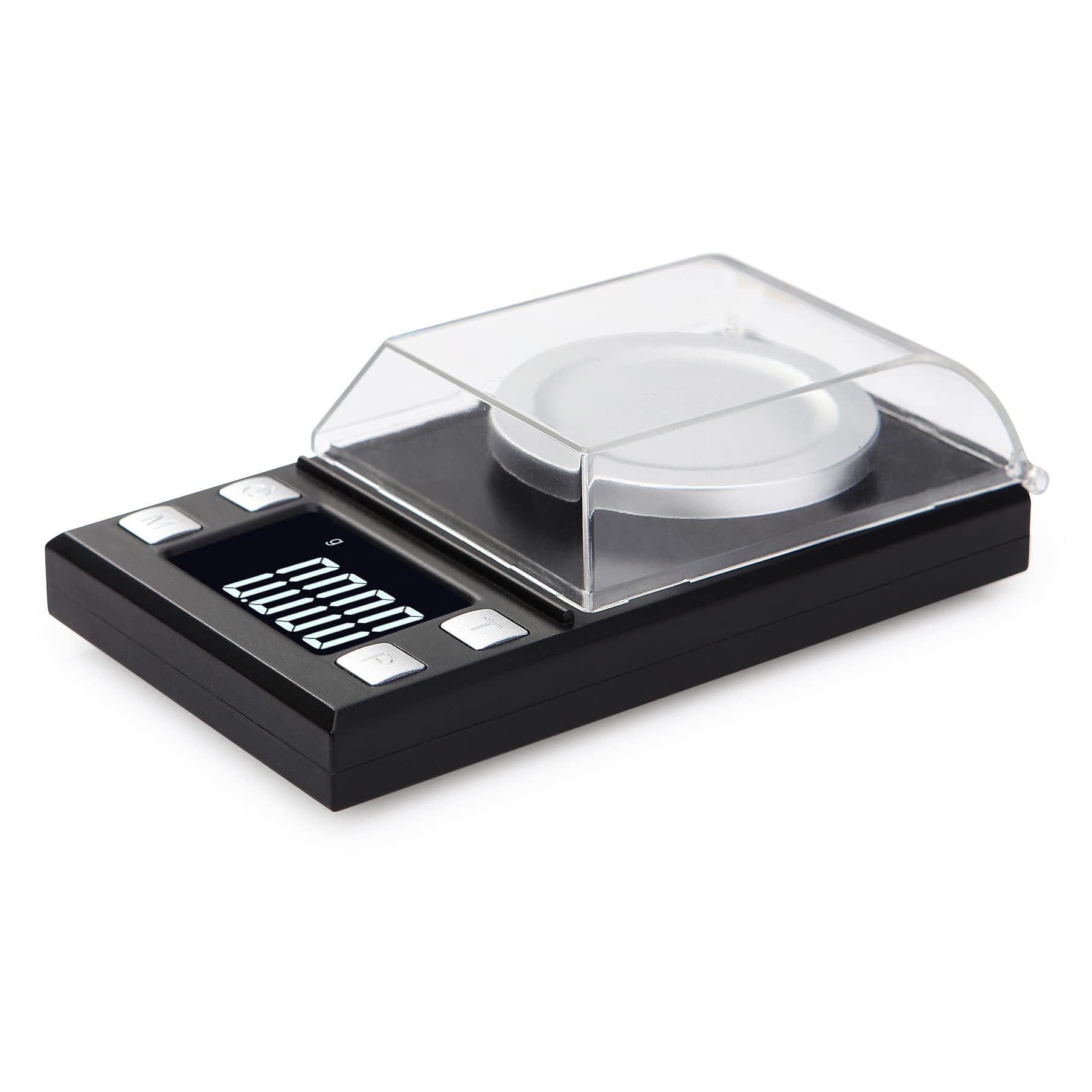 HPTHLY Digital Milligram Scale,0.001g High Precision Scales Electronic Jewelry Pocket Scales with LCD Display,Jewelry Scale Balances Scales,Tare Function,50g
