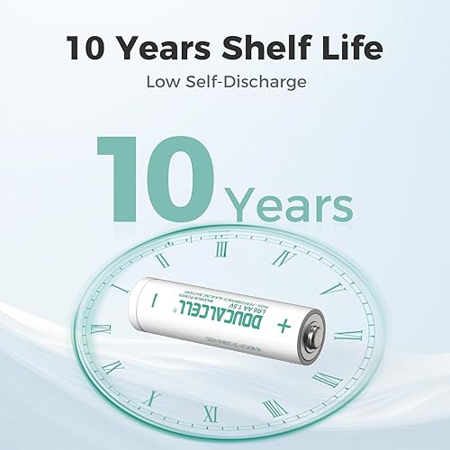 Miniatura 5 de Paquete de 20 pilas AA de máxima potencia, batería doble AA de alta duración, baterías alcalinas de alto rendimiento de 1.5 voltios con diseño