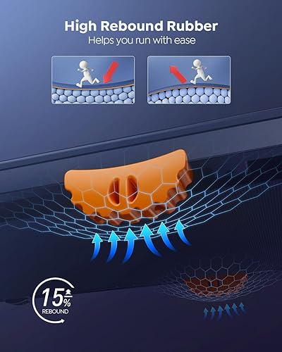 Miniatura 3 de Walking Pad Treadmill with 10% Incline, Under Desk Treadmill, Compact Portable Treadmills for Home Office, 285lbs Capacity, APP/Remote Control,