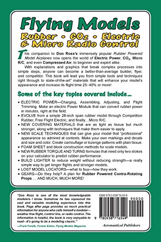 Flying Models: Rubber, CO2, Electric & Micro Radio Control - Tips & Techniques for Beginner & Expert, Book 2 - Image 2