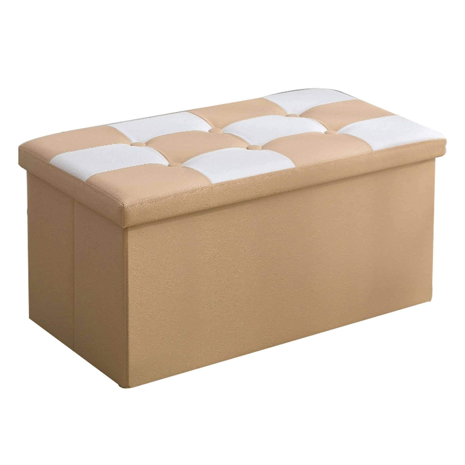 Pouf pliant et coffre gain de place : résolvez le manque de sièges et de rangement dans votre salon