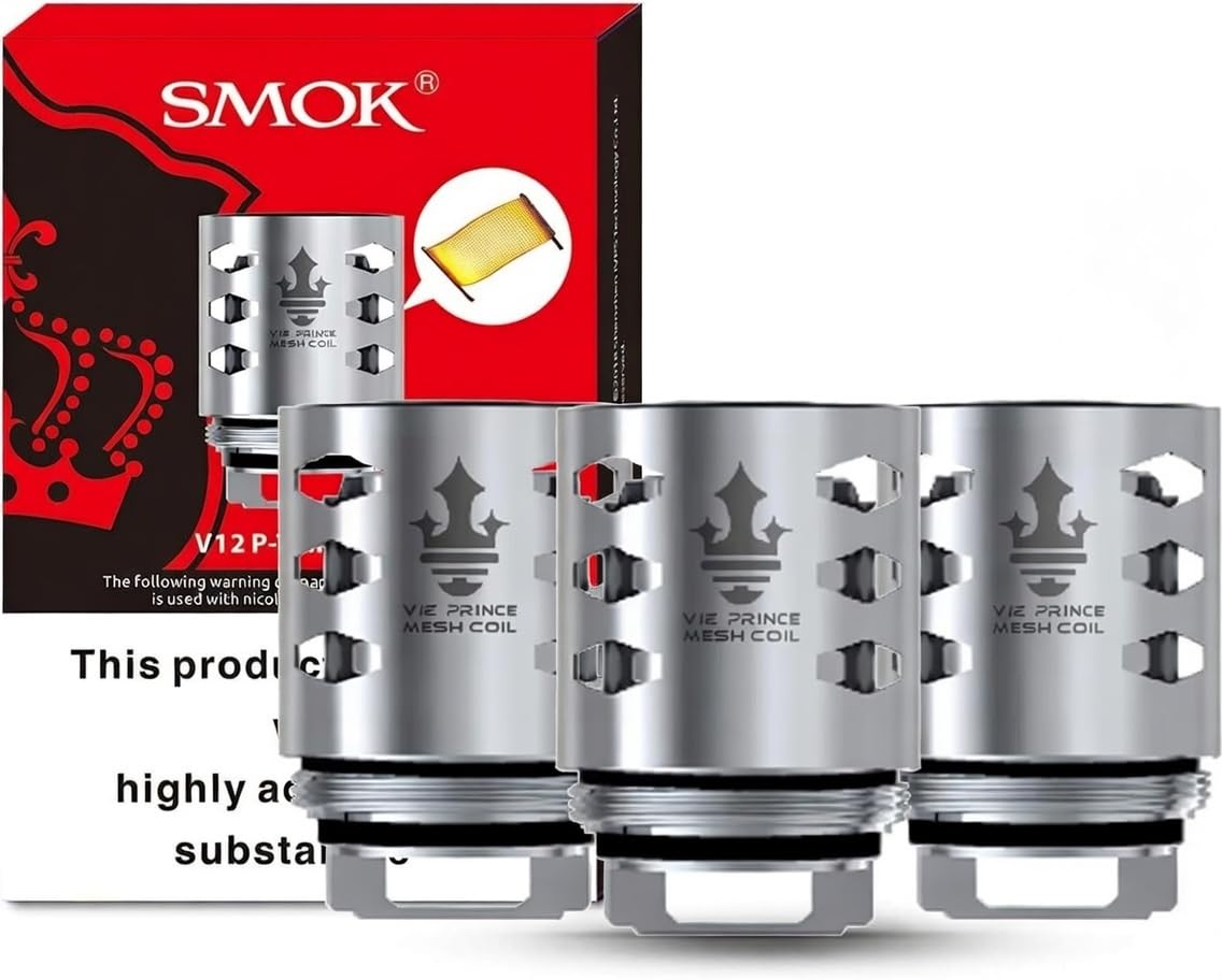 Smok V12 P Tank Replacement Coils 0 15 Ohm Mesh