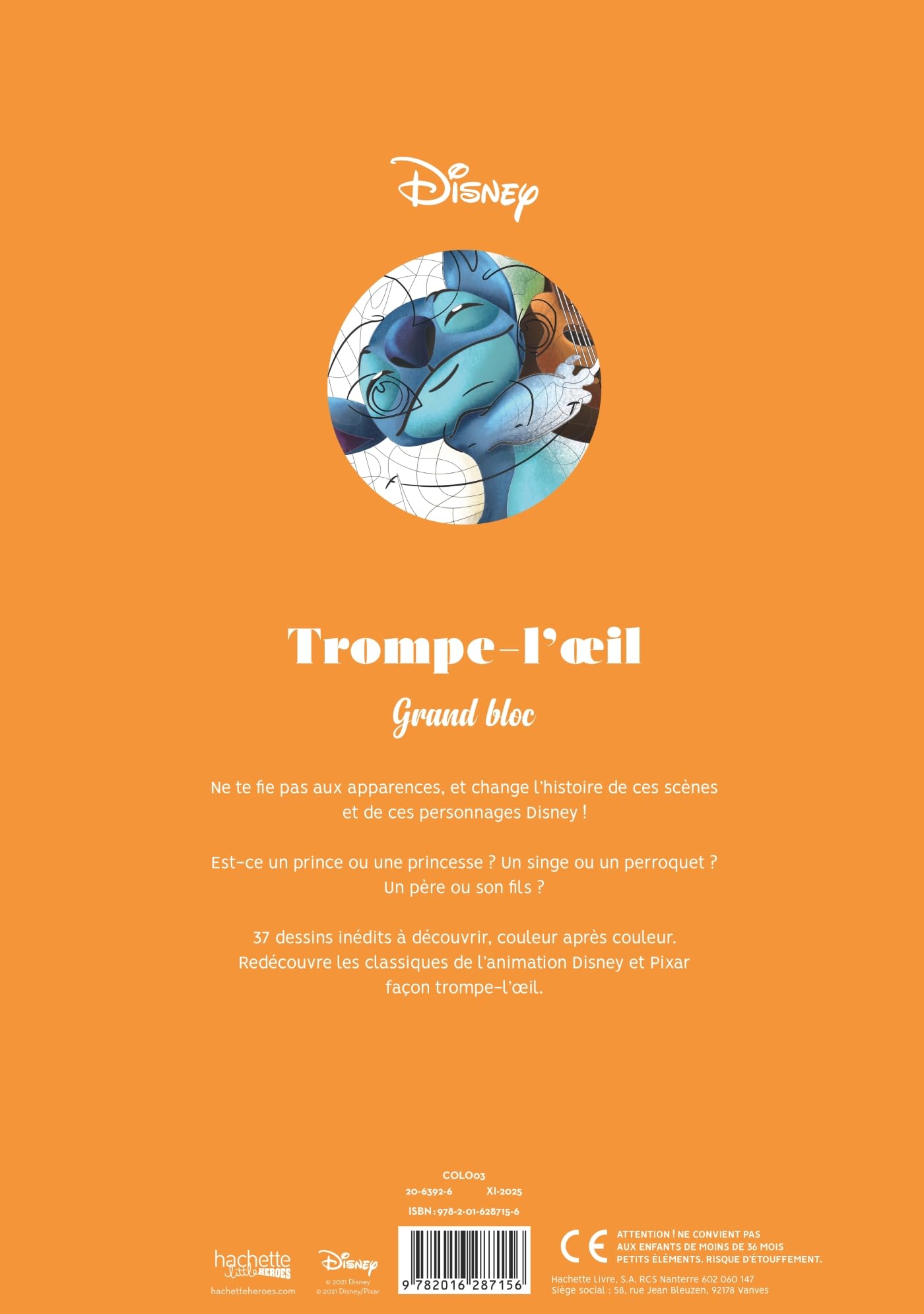 Trompe-l'oeil: 50 coloriages anti-stress