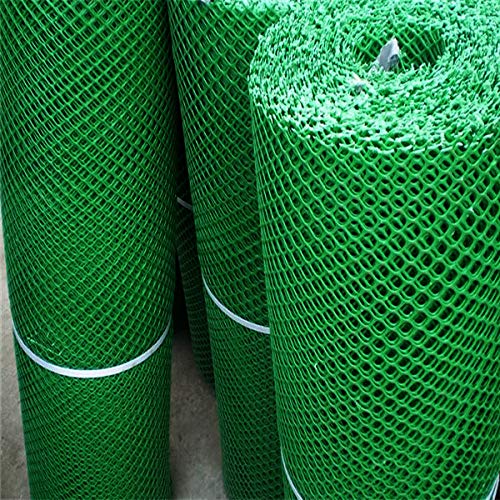 Smart Buy PVC Garden Fencing Net/Mesh (4 feet/5feet) UV Stabilized 500GSM Anti Bird Net Green Color with Free 1 Cutter,100 PVC Tags