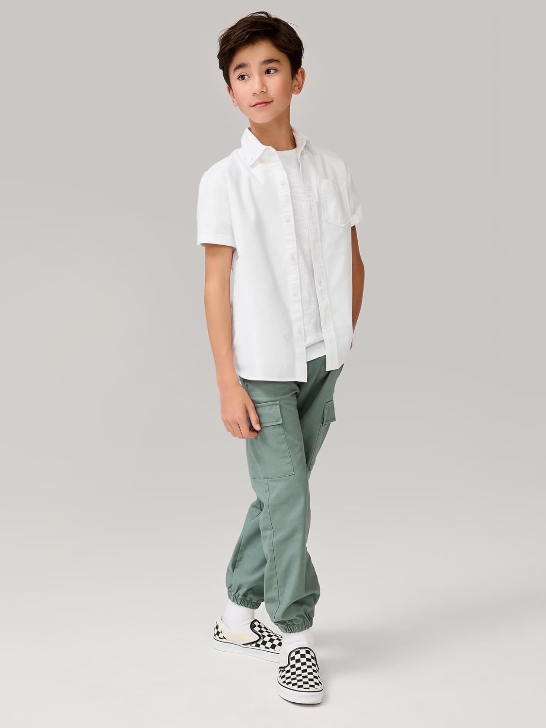 Gap Boys Short Sleeve Poplin Shirt - Image 2