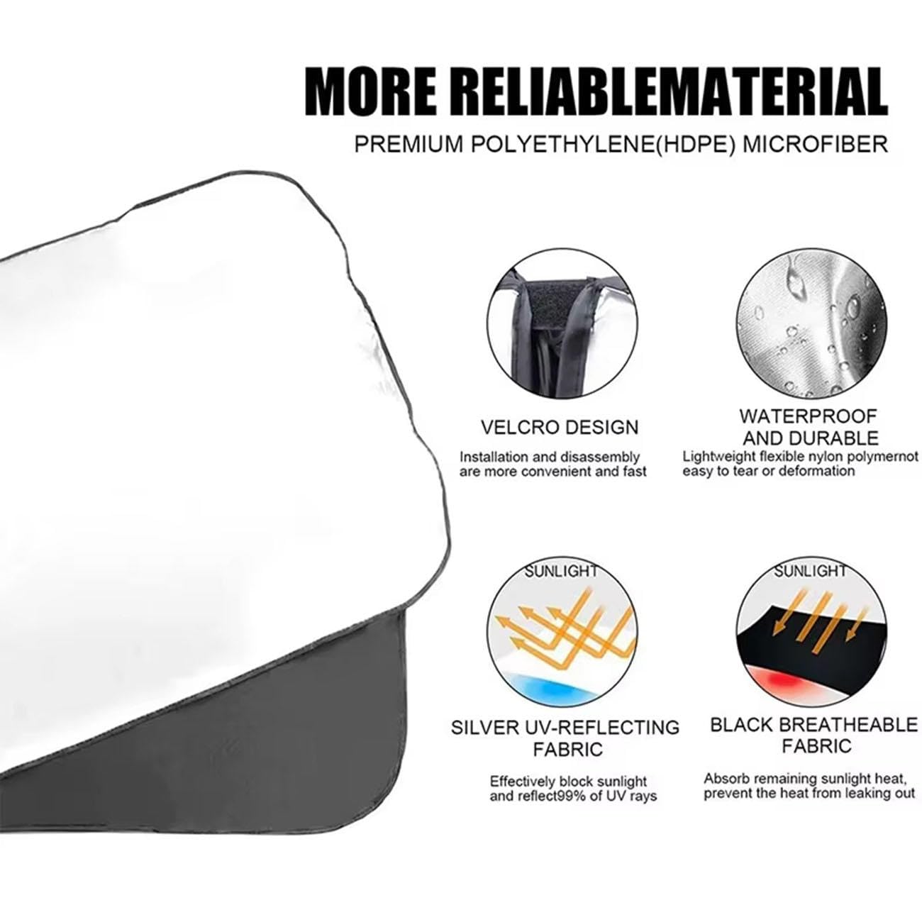 Auto voorruit zonnescherm voor Audi Q3 F3 2019-2022 paraplu rotatie opvouwbare cover bescherming warmte-isolatie Automotive Shade vizier
