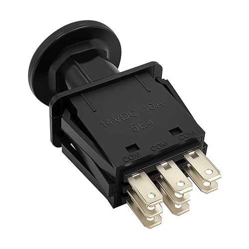 056-8058-00 Mower Clutch PTO Switch, 8 Terminals 10 AMP, Upgrade