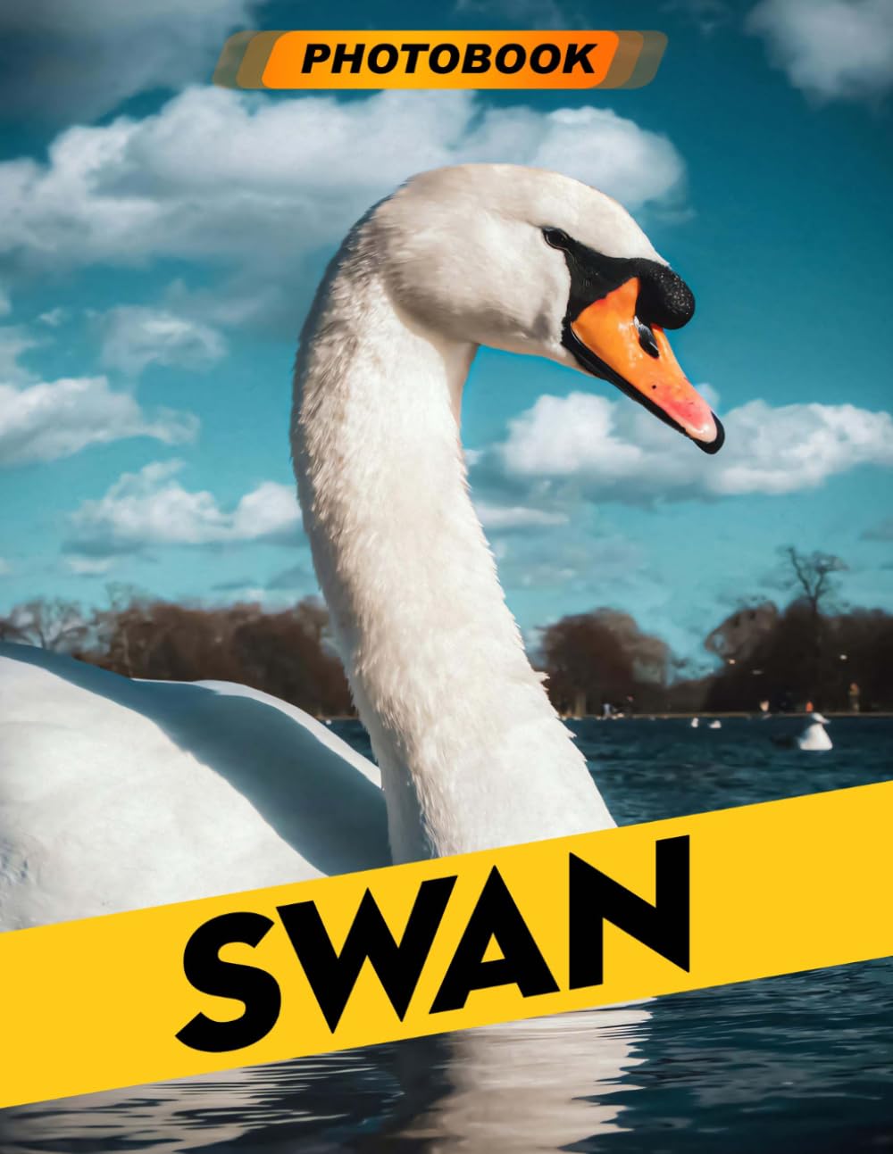 Swan Photo Book: Graceful Bird Photography Featuring Majestic Swans In Elegant Lake Scenes For Serenity And Nature Enthusiasts