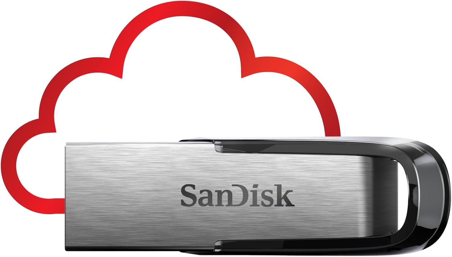 SanDisk SDCZ73-128G-GC46 128GB Ultra Flair USB 3.0 Flash Drive and Cloud