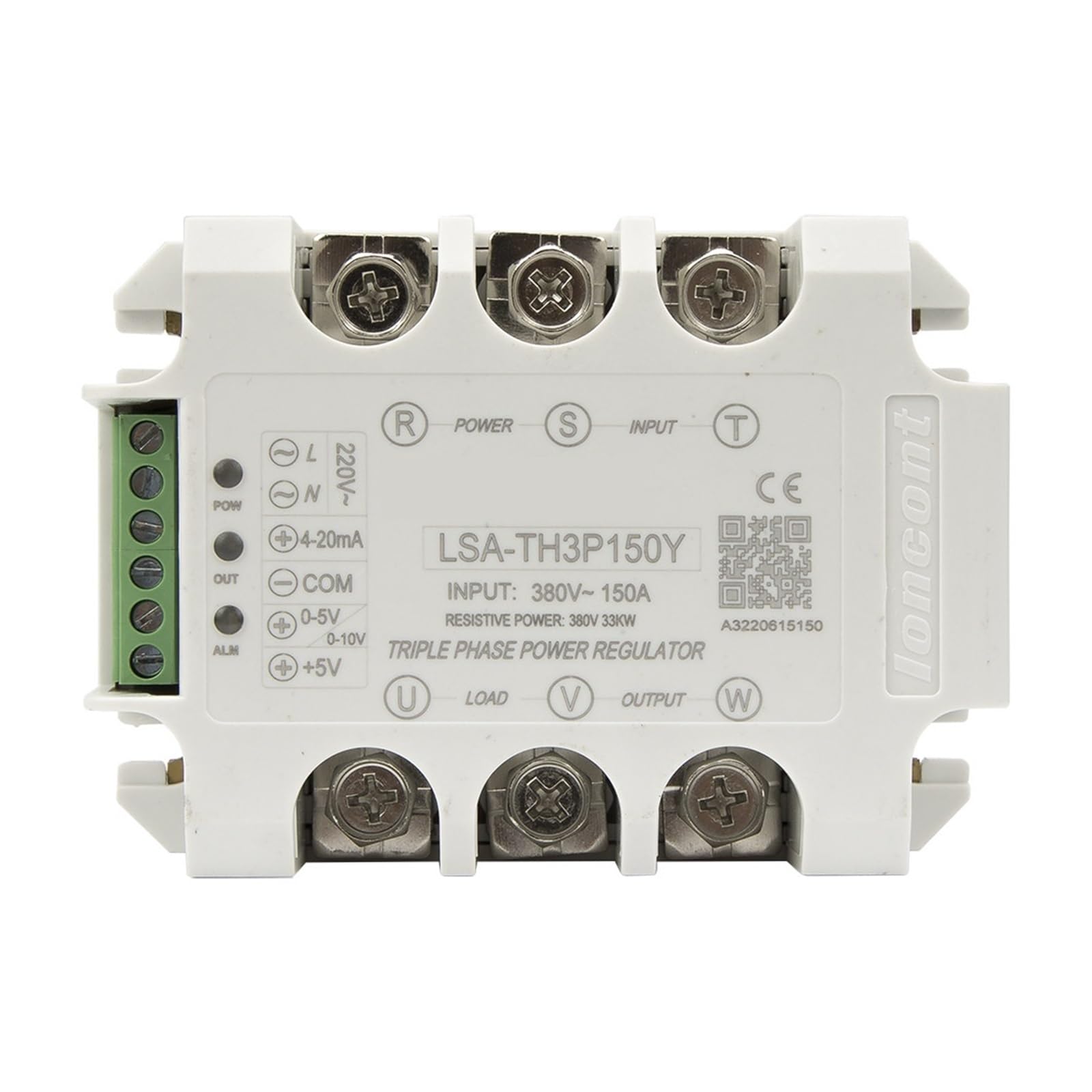 Régulateur de tension triphasé 380V 150A module puissance LSA-TH3P150Y statique - 3