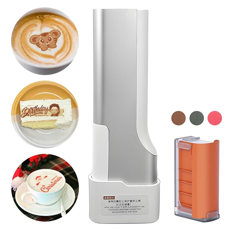 【美品】FC1 EVEBOT カラーコーヒープリンター｜ラテアート Color Coffee Printer FC1 - EVEBOT Edible Ink Printer