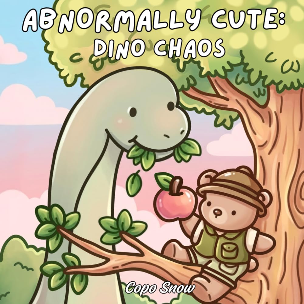 Abnormally Cute: Dino Chaos: Bold, Easy & Strange Coloring Book