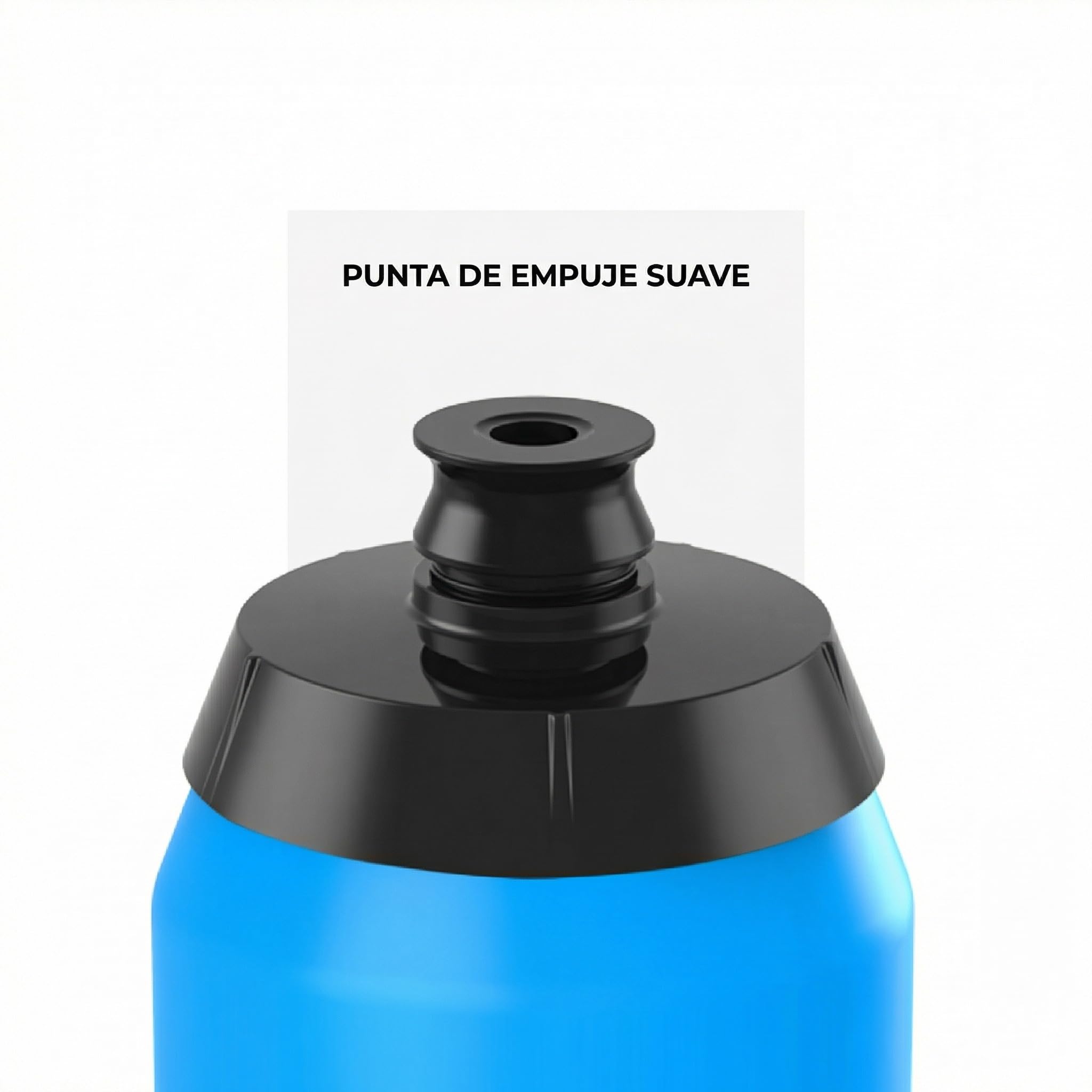 Polisport 8646300372 R 750ml AMZ Botella de Agua Multi-Deporte, Capacidad 750ml, Ultra-Ligero, Flexible, Boquilla Soft-Touch, Sin BPA, Bidón Ciclismo, MTB, Color Azul — view 5