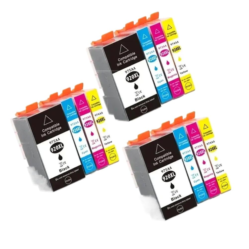 Cartouche d'encre compatible OfficeJet 6500 6500A 6000 7500 pack de 3 lots complets - 2