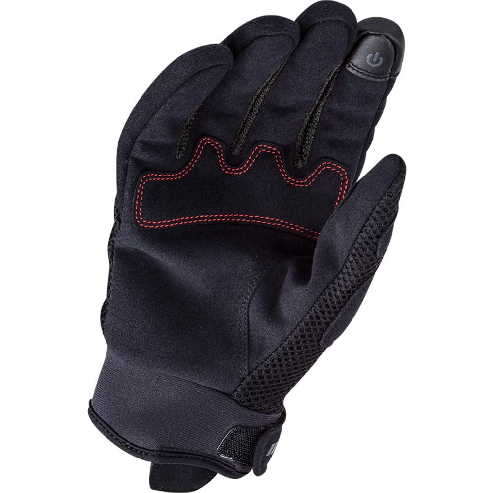 LS2 70080S0112M Guanti Moto Cool, Uomo, Nero, M