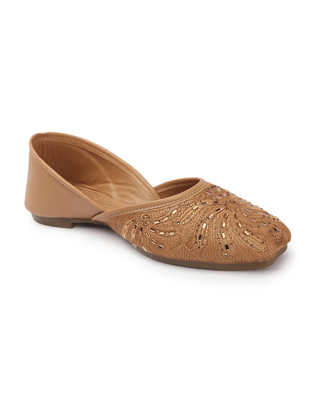 sneakersvilla Women Stylish Flat Mojarie for Casual Wear, Comfort Jutti & Bellies for Girls-picture-22