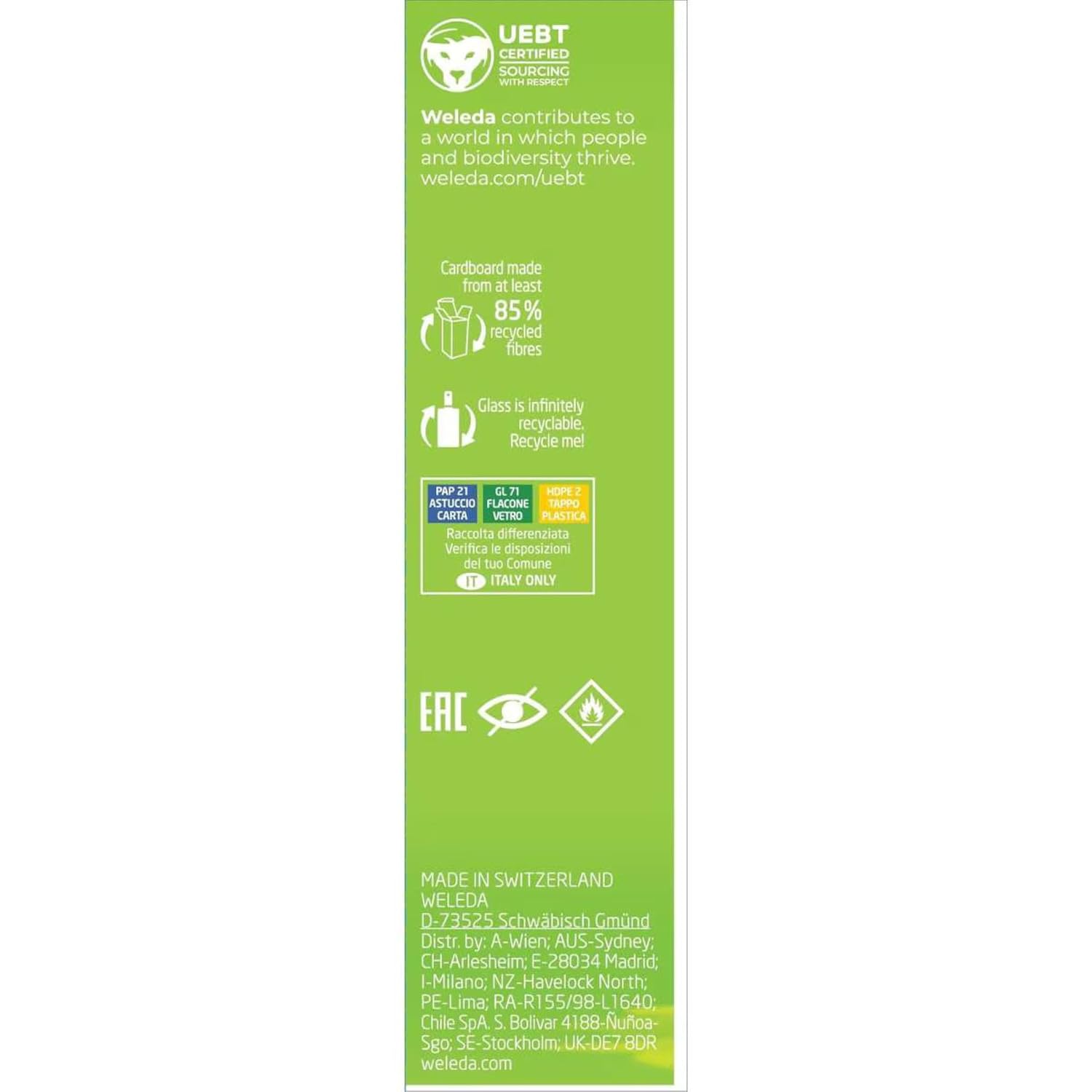 Weleda Deodorant Citrus, 3.4 FL Oz (Pack of 2)