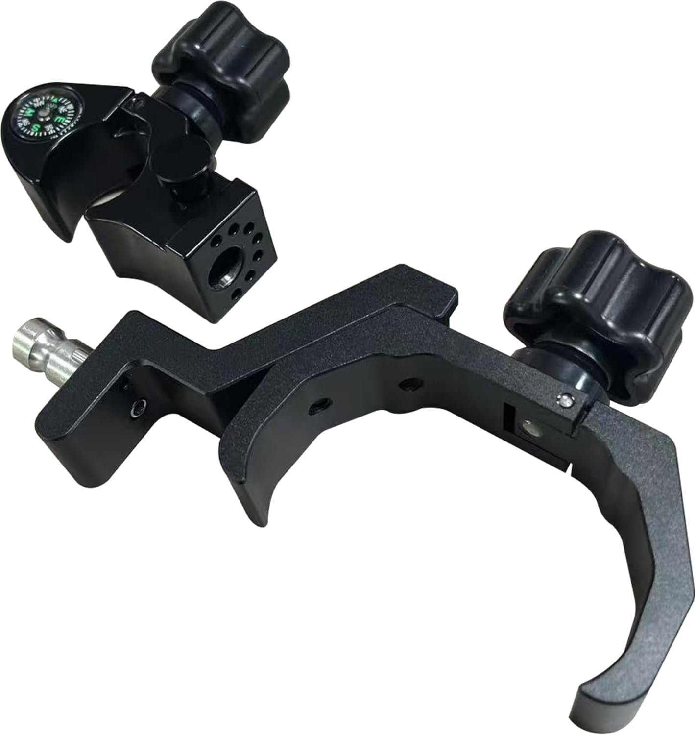 Replacement for Trimble TSC7 Pole Mount Bracket, Heavy Duty Clamp-on TSC7 Holder with Compass, 30-44mm Pole Clamp & 80-94mm Device Width Holder
