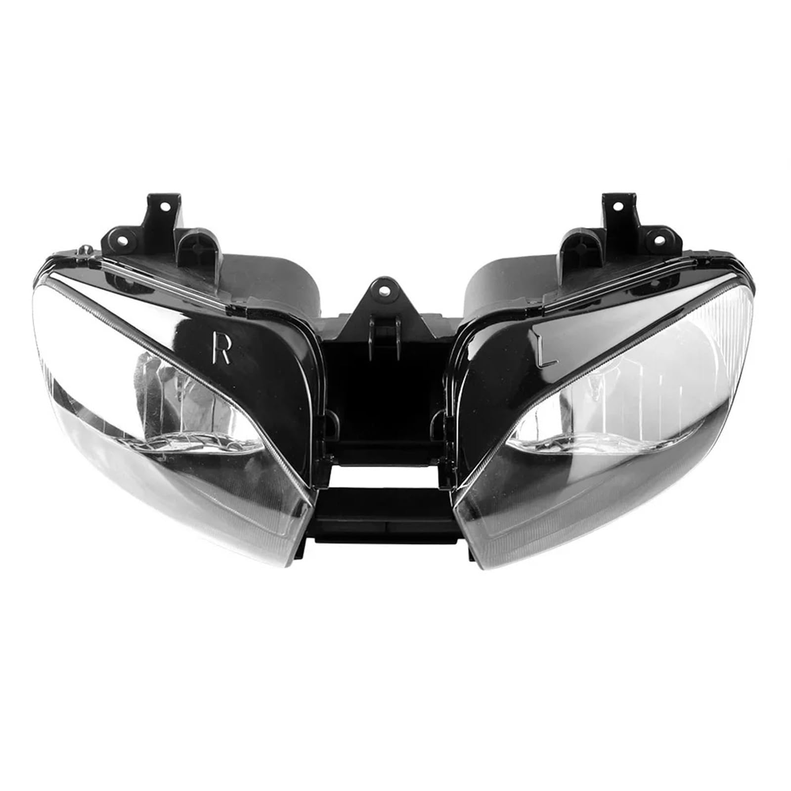 faro moto LED Faro delantero de motocicleta, conjunto de faro delantero para YZF R6, para YZF-R6, 1998, 1999, 2000, 2001, 2002