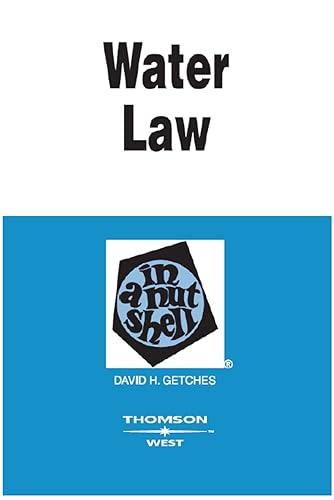 Getches' Water Law in a Nutshell, 4th