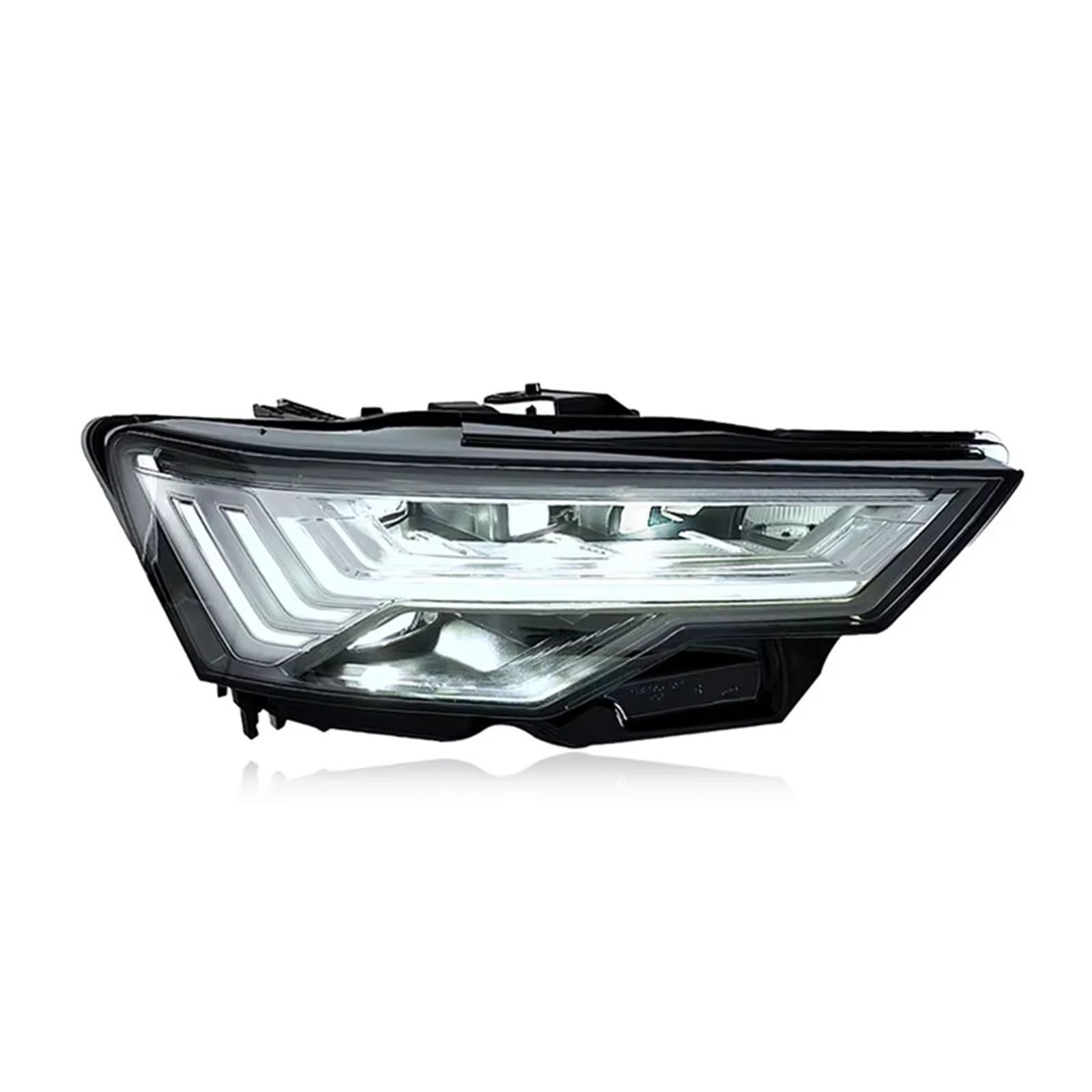 Gruppo Faro per Auto per A6 2019-2023 Aggiornamento fari C8 Configurazione Faro Elevata Luci Anteriori per Auto