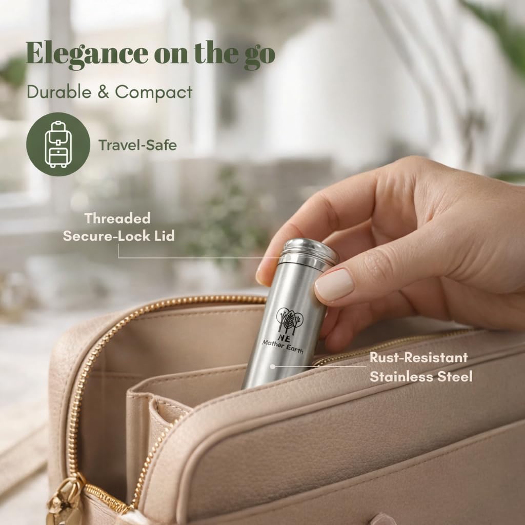 Hilo dental de carbón de bambú biodegradable vegano con recipiente de acero inoxidable rellenable, 33 yardas x2 | Recambio extra de hilo | Cera natural de Candelilla | menta | Eco Zero Waste Oral Care