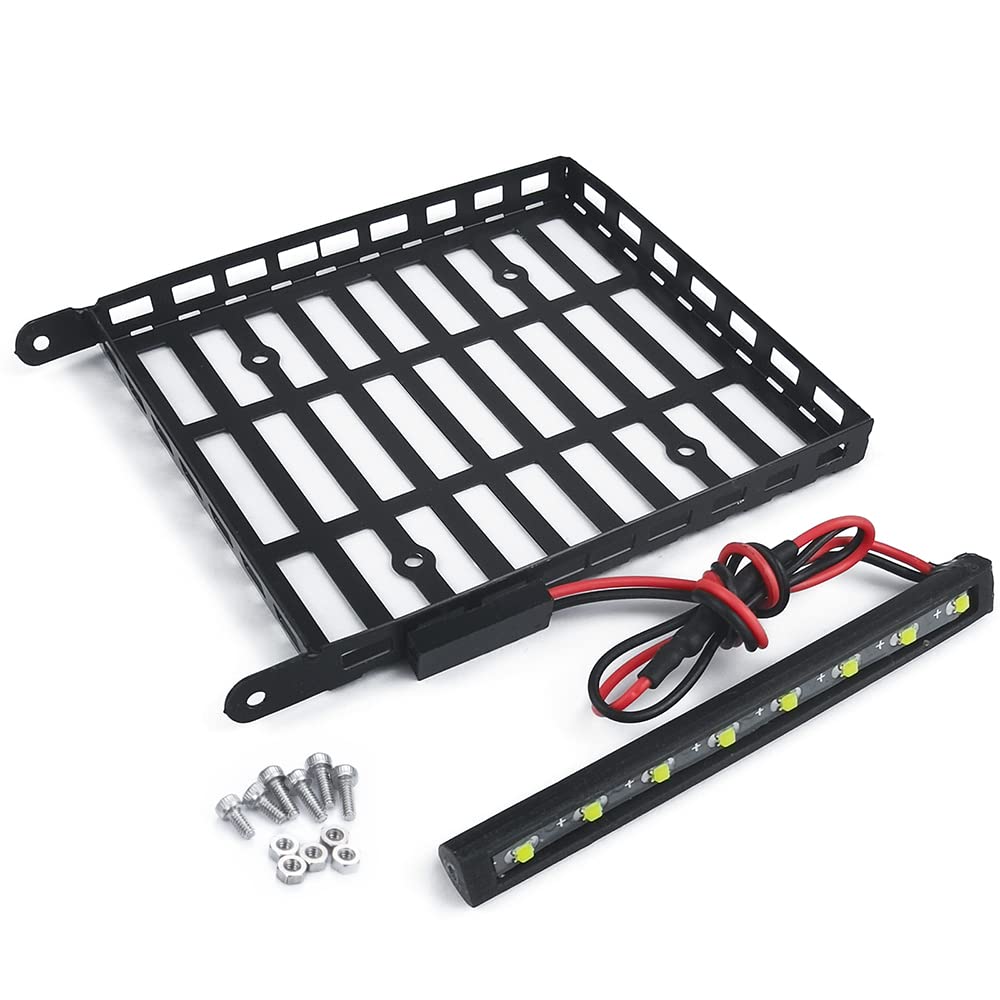 2Pack 4Led Rc Car Led Light Phares Feu Arrière Éclairage, Rc Accessoire