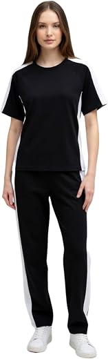 ZICADA Women Activewear Co-Ord Set | T-Shirt &amp; Track Pant Set | Gym &amp; Sports Wear | Casual &amp; Running Outfit for Women
