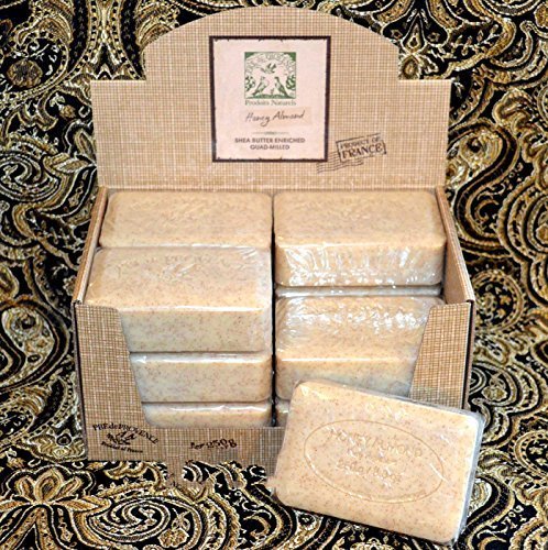 Pre de Provence Honey Almond Case of 12 x 250 gram shea butter extra large soap bars