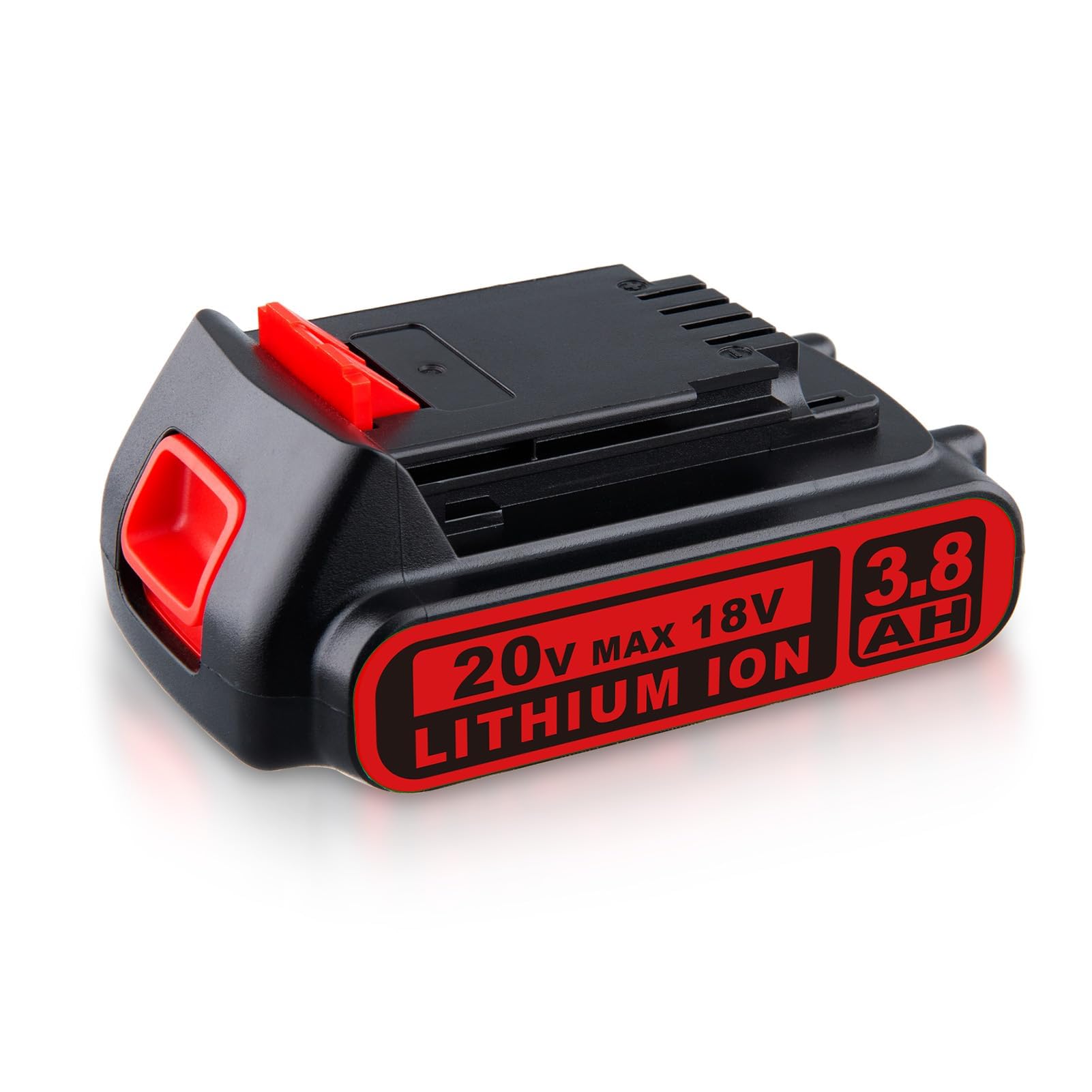 18V 3.8Ah LBXR20 Battery Replacement for BLACK and DECKER 18V Battery Compatible with BLACK and DECKER LBXR20 BL2018 LB20 LBX20 STC1820 Cordless Tools (20V Max)-image-13