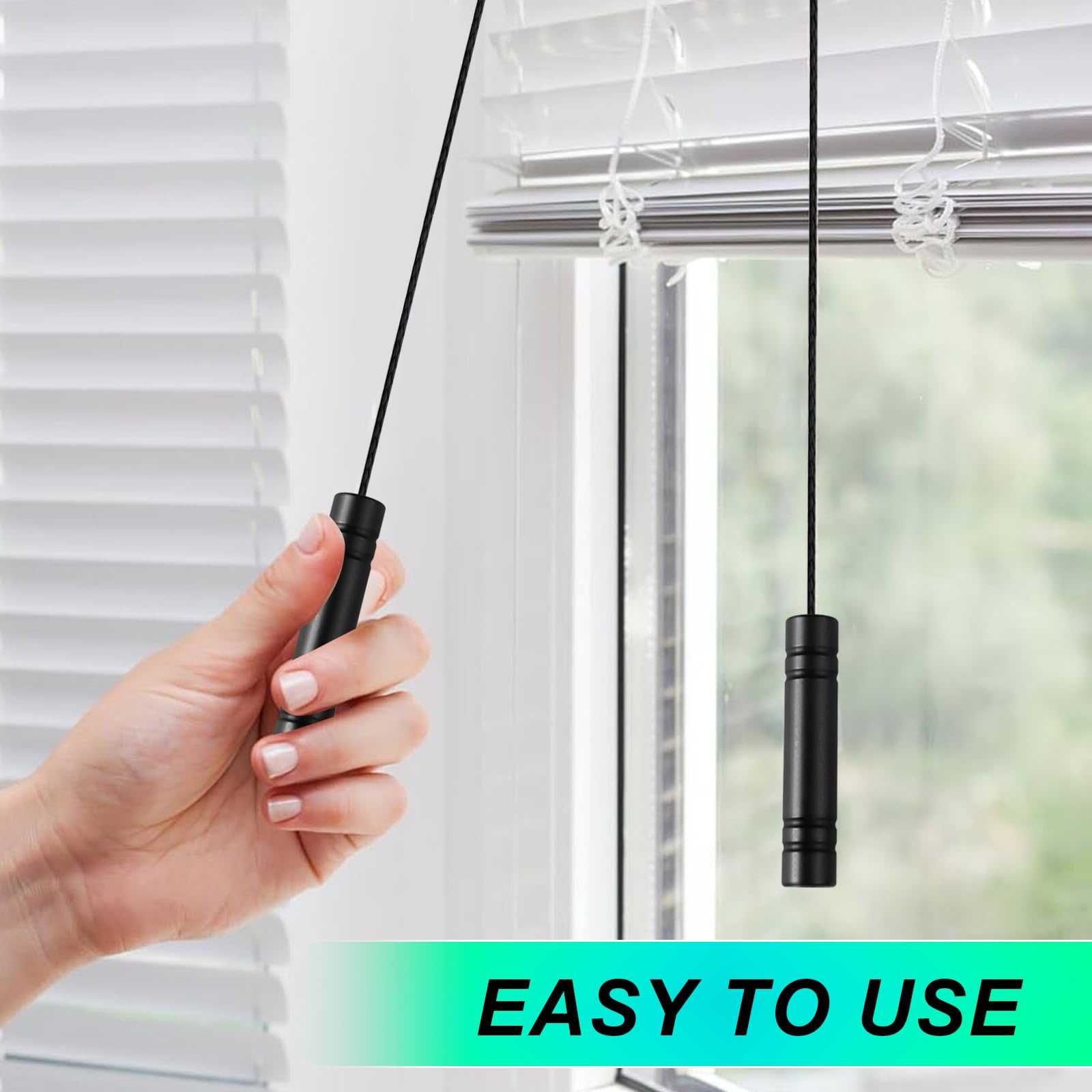 XXHUO 2pcs Bathroom Light Pull Cord, 150cm Light Pull Cord