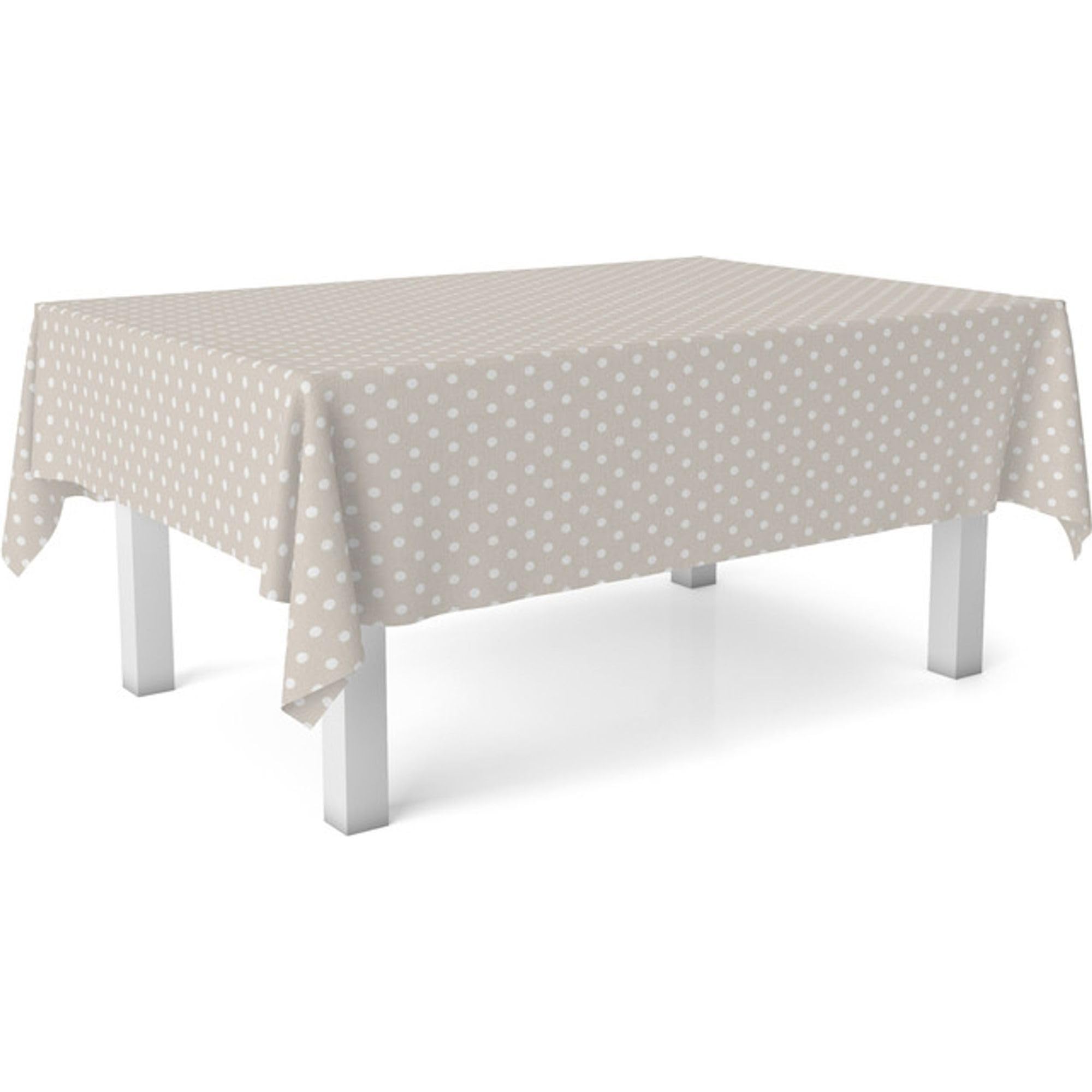 ECOMMERC3 Nappe Toile Cirée Rectangulaire 250x140 Cm – Anti-taches, Imperméable, Facile à Nettoyer – Protection Quotidienne Pour Table, Design Élégant