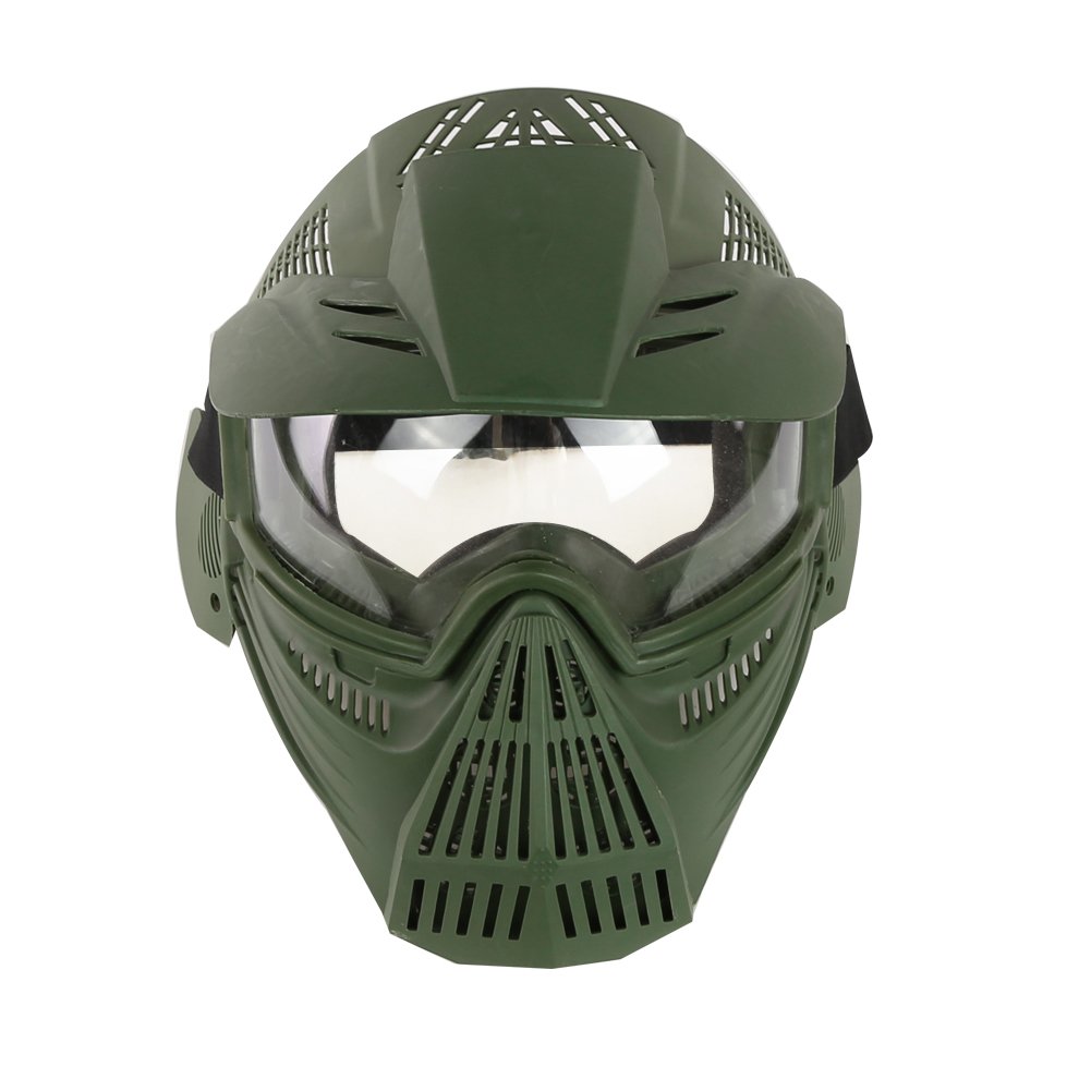 Maschera Softair Maschere Paintball Airsoft Tattico Full Face Protettiva Gear Mask Halloween Costume Accessori