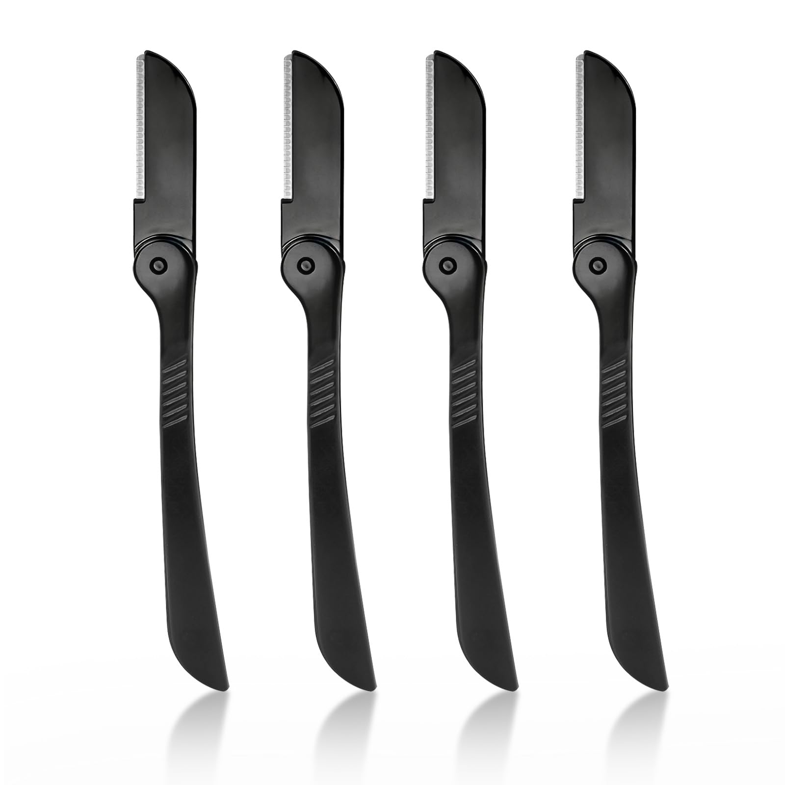 4Pcs Dermaplane Razor for Women Face- Professional Face Razors for Women and Men - Eyebrow Trimmer Shaver Dermaplaning