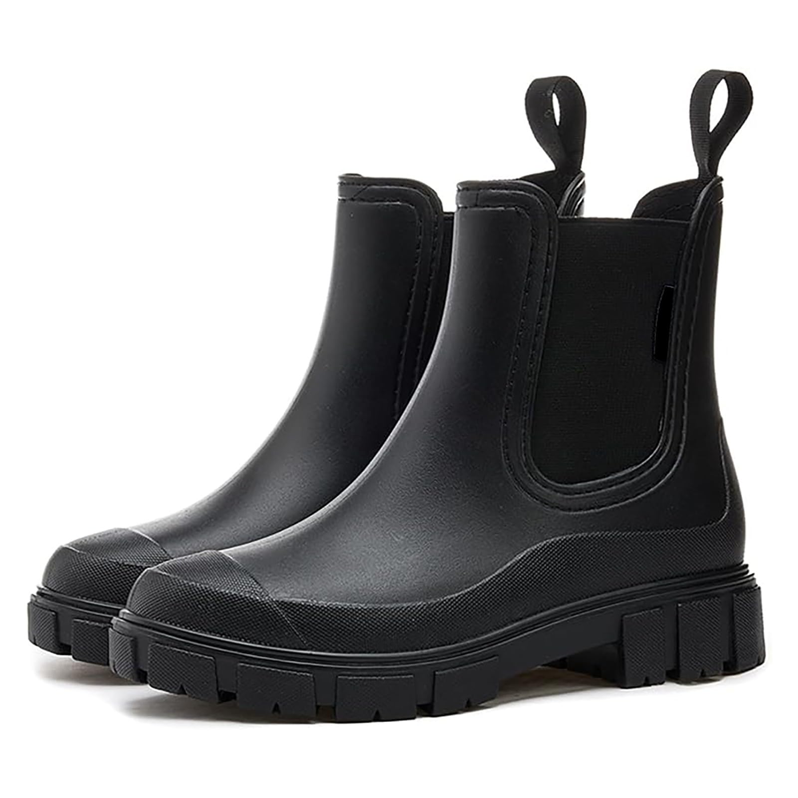 Generisch Stivali da equitazione da donna foderati, stivaletti da equitazione, per festival, stivali da equitazione, stivali Chelsea Boots, stivali da equitazione, stivali da equitazione, impermeabili