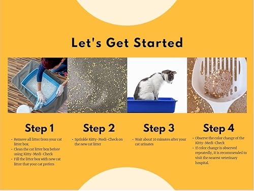 Miniatura 2 de Kitty-Medi-Check Kit de prueba de salud de orina de gato, fácil monitoreo en casa, 100% respetuoso con el medio ambiente, alcalinuria 7.41 oz7.4